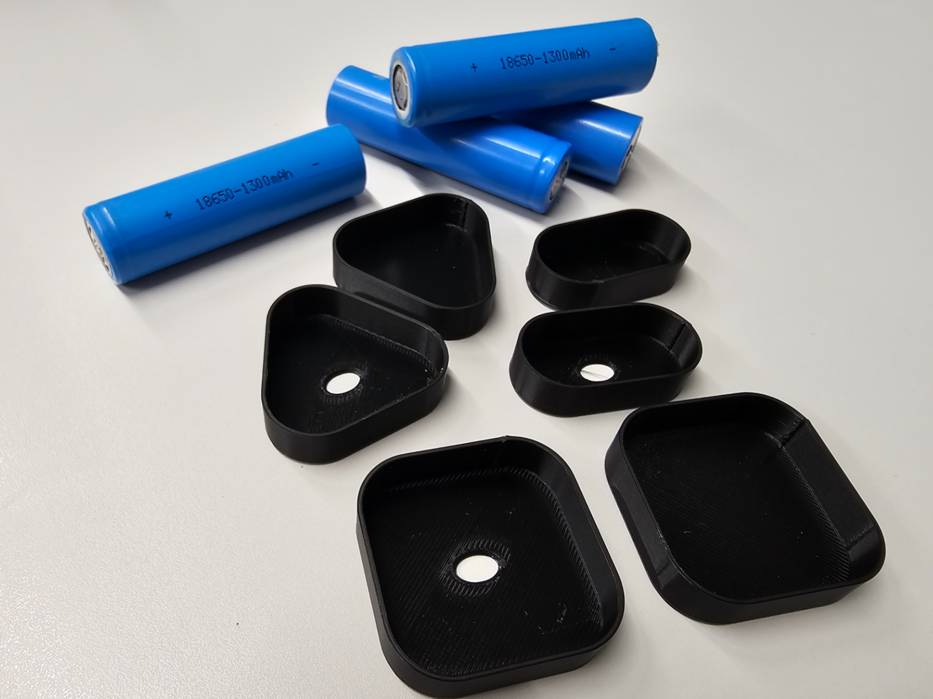 Li-ion 18650 pack cap