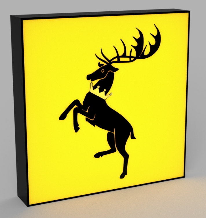 Game of Thrones House Baratheon LED Lamp