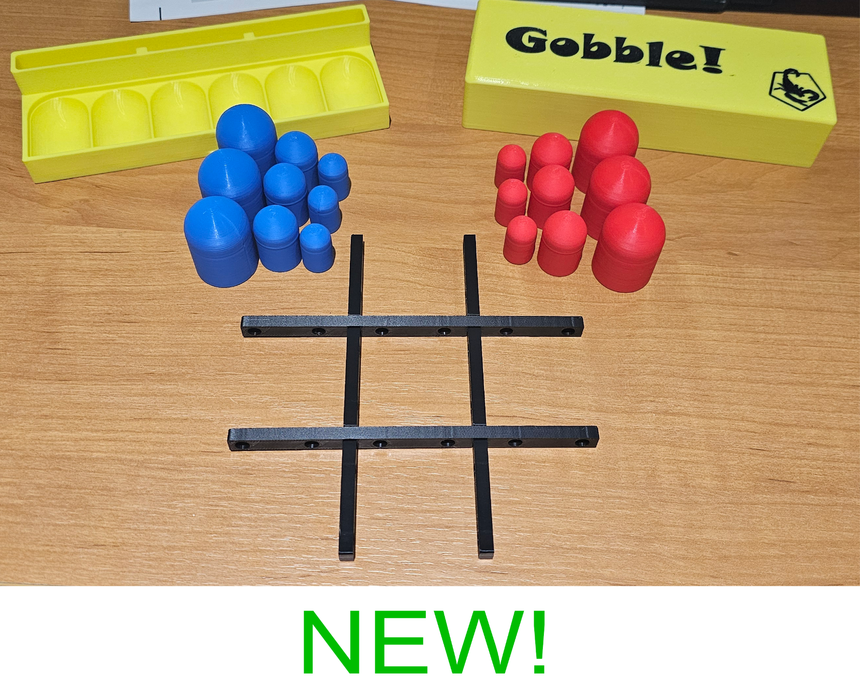 Gobble Gobblers Tic Tac Toe or Three in a Row