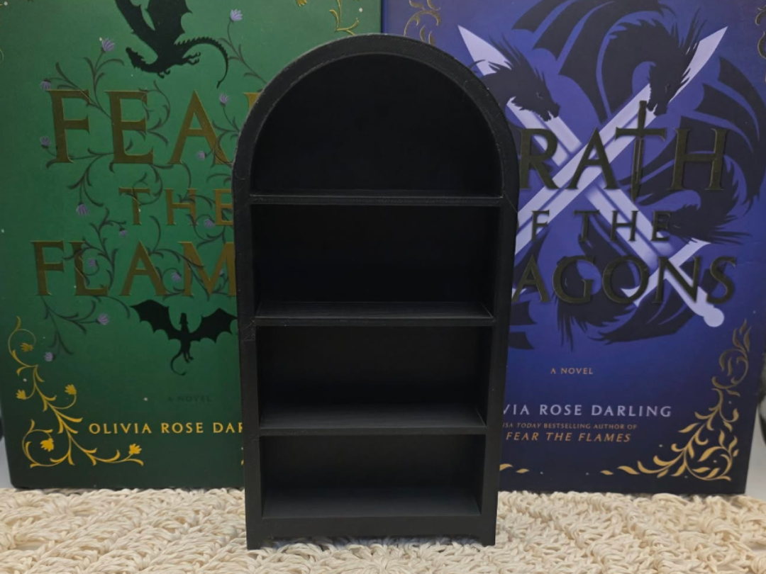 Mini Arched Bookshelf