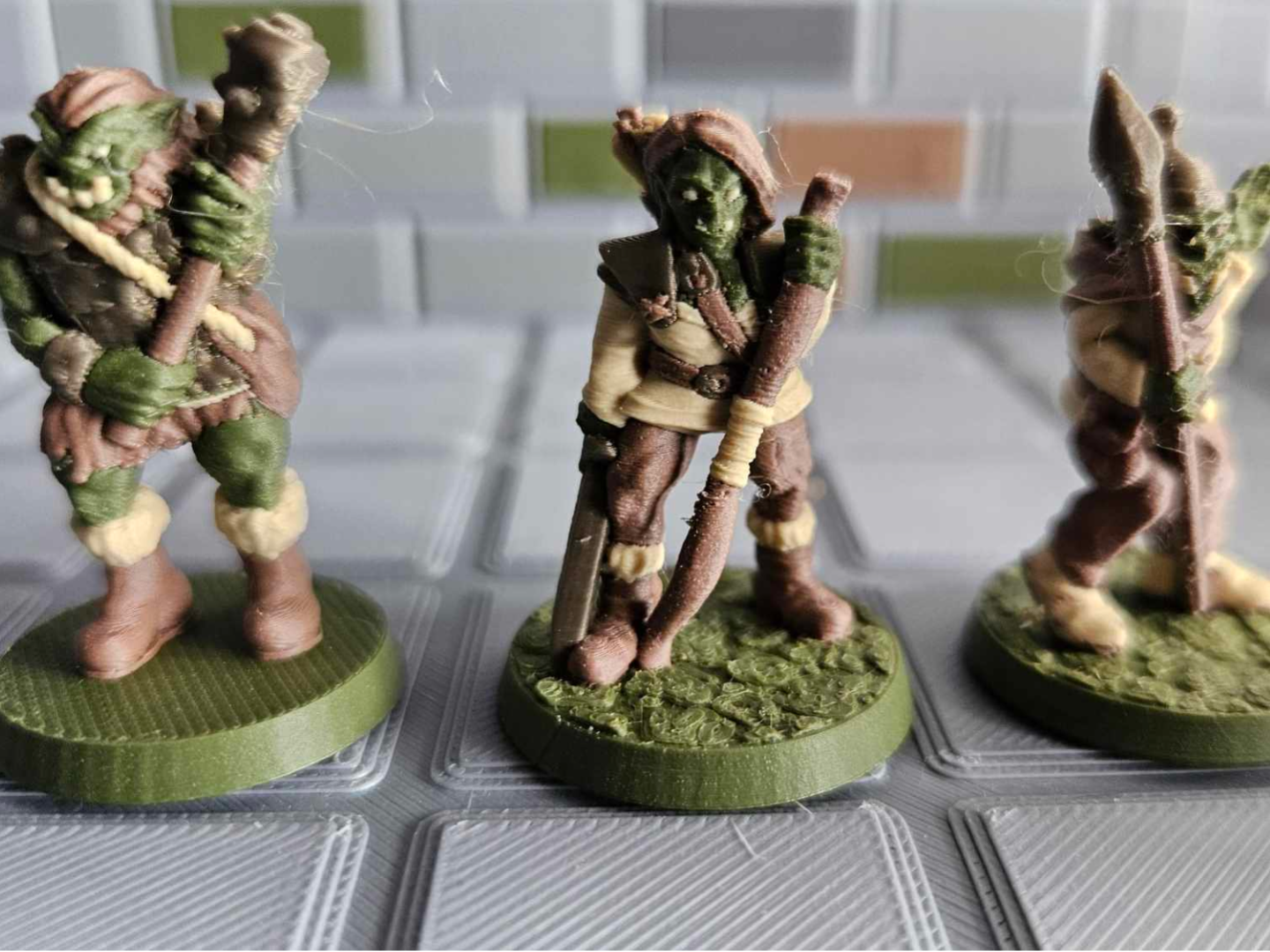 Orcs - Pre-painted and no supports