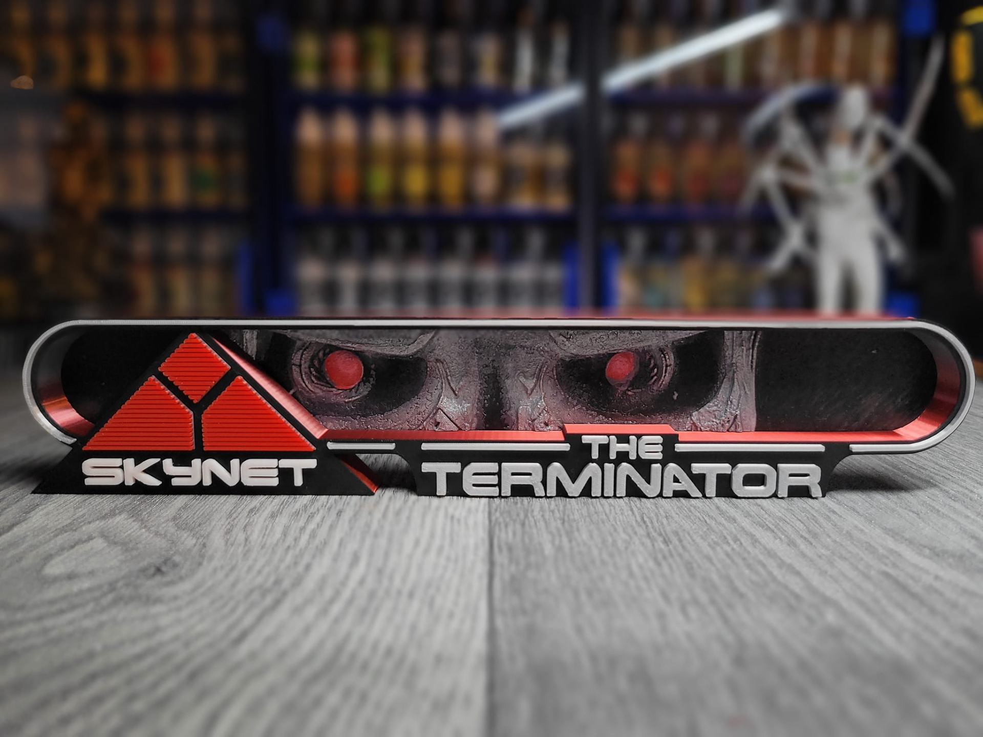The Terminator movie sign logo