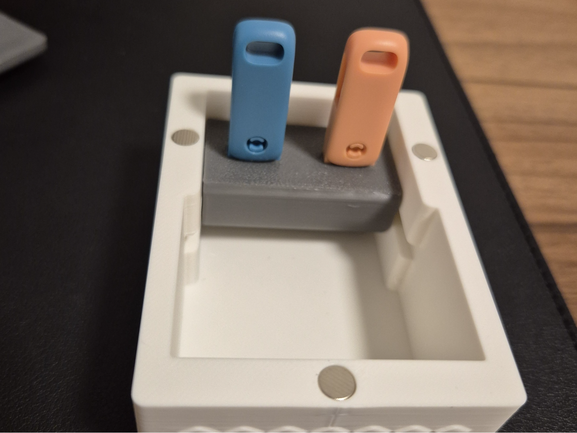 Magnetic USB Drive Storage Box