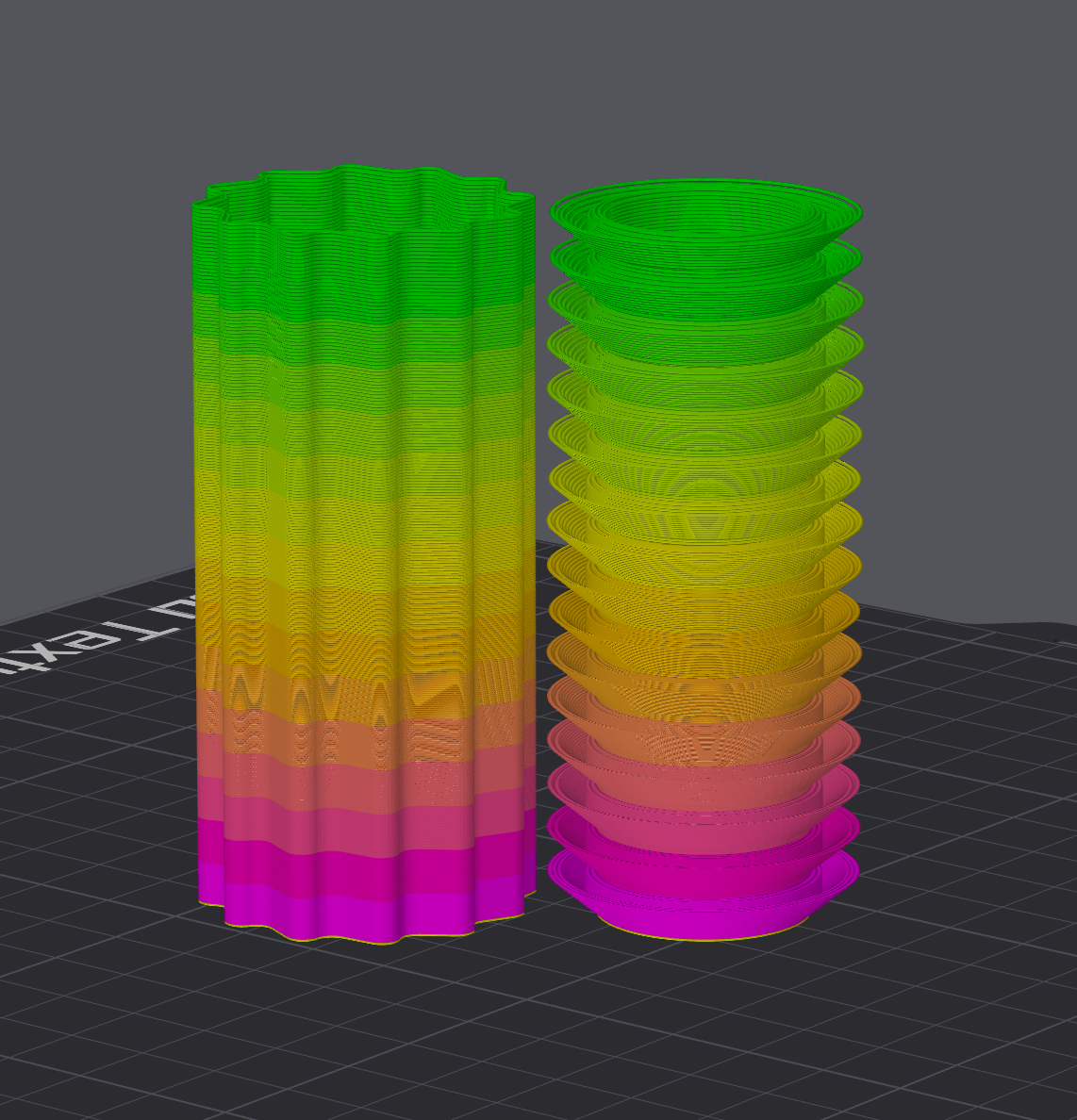 Layer height tests/visualizers