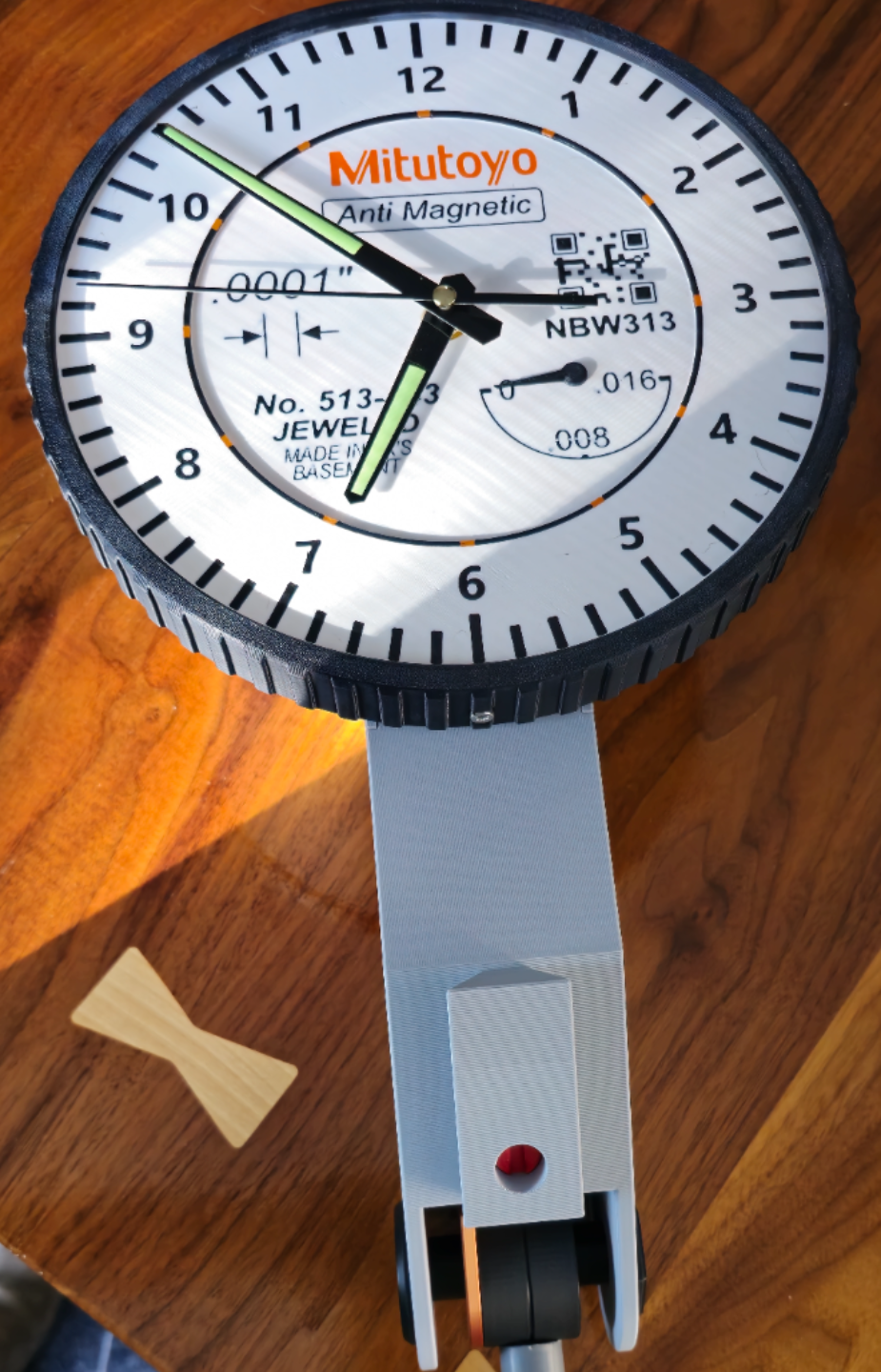 Machinist Indicator Clock