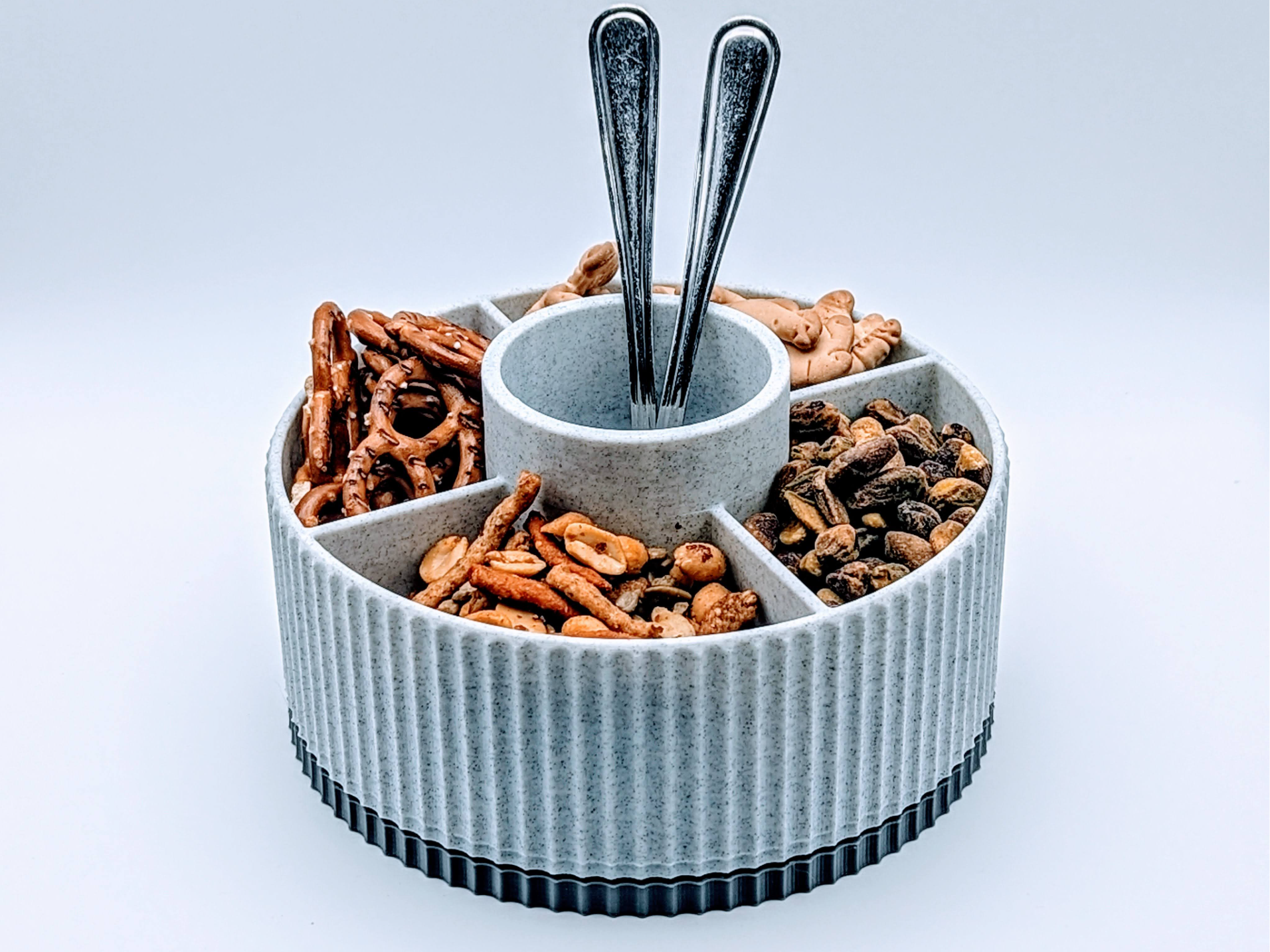 360° Rotating Snack Tray