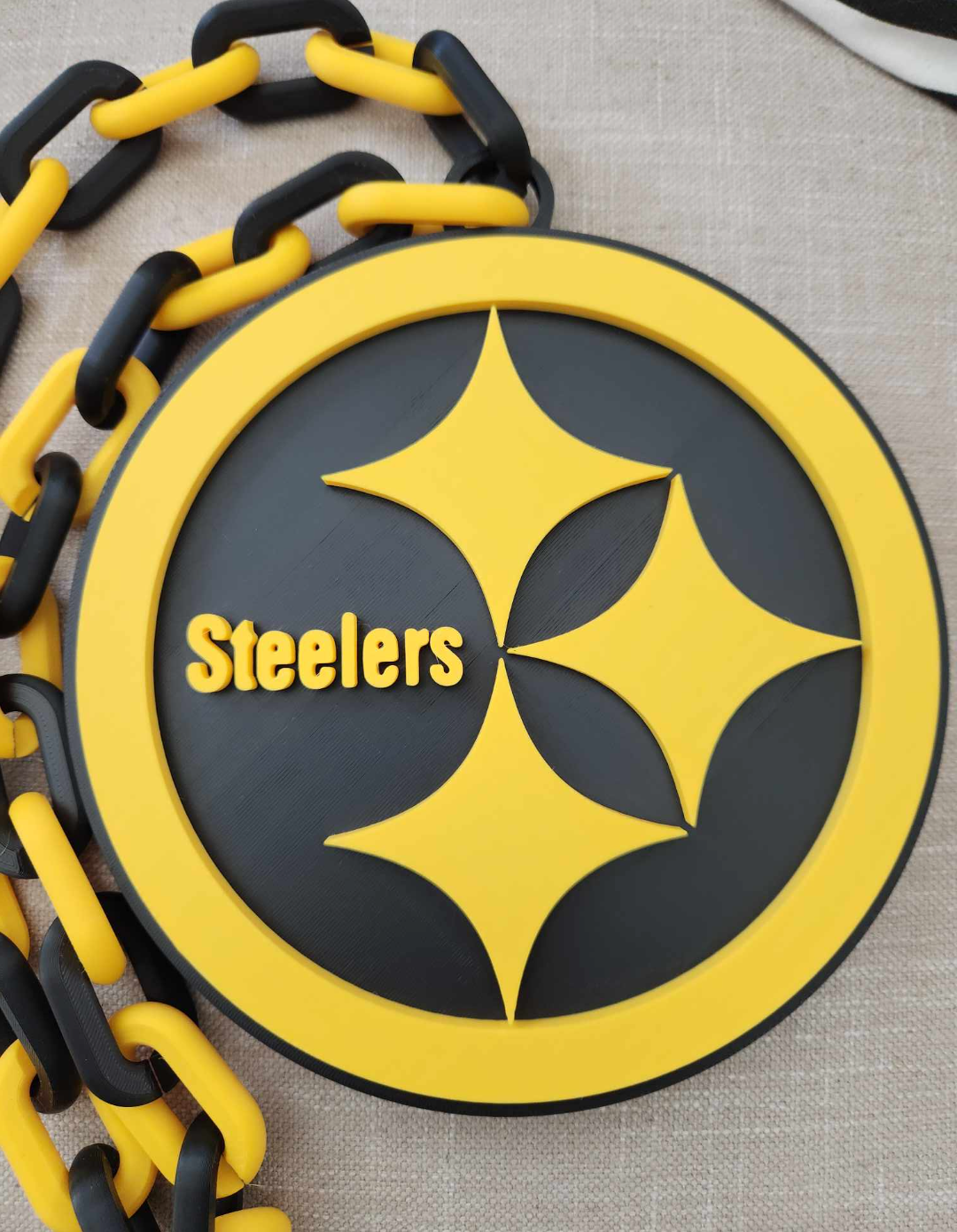 Pittsburgh Steelers Oversized Necklace, Pendant
