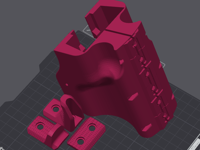 Nerf Longshot pump grip
