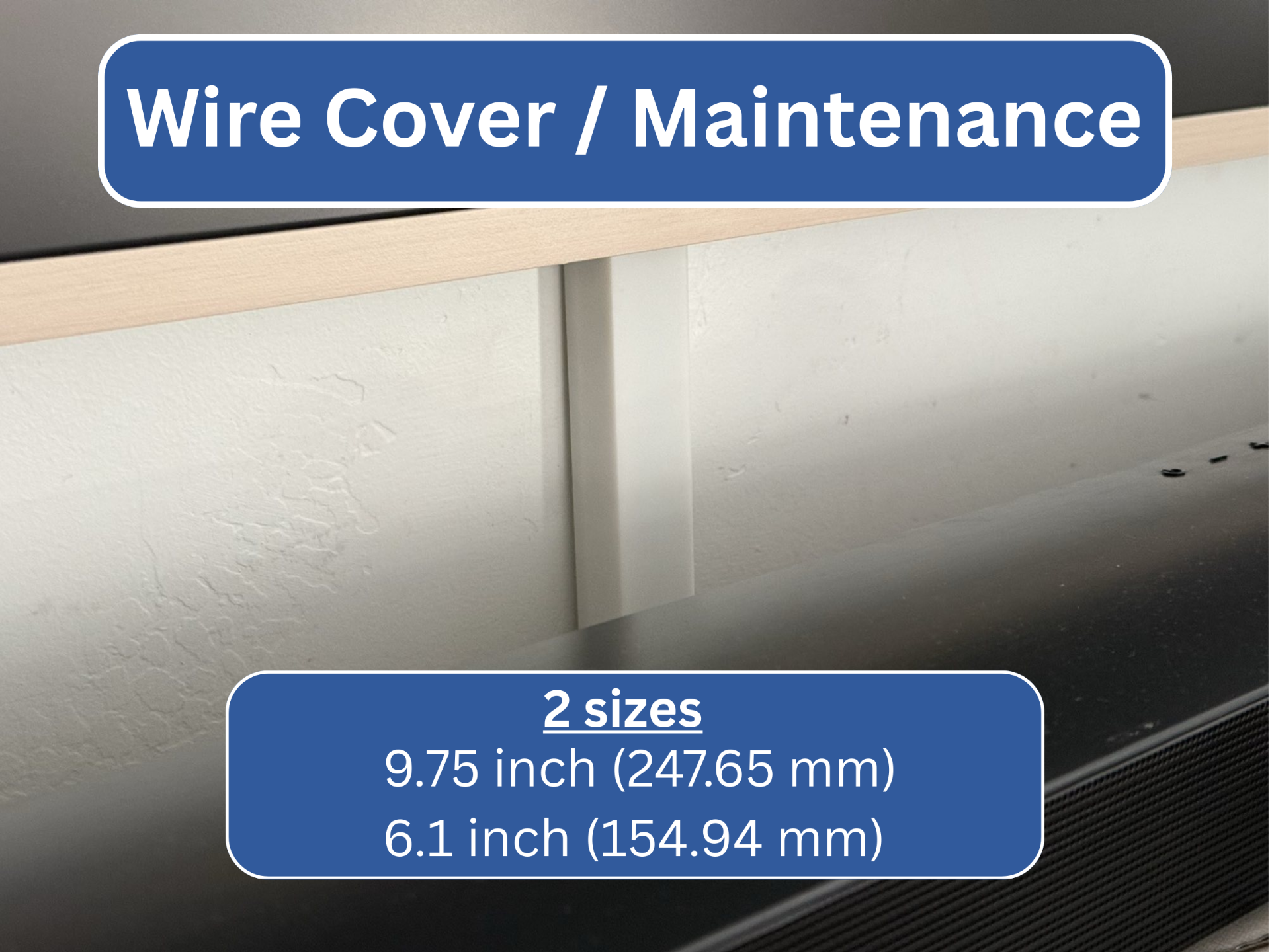 Wire Maintenance / wire hider for wall