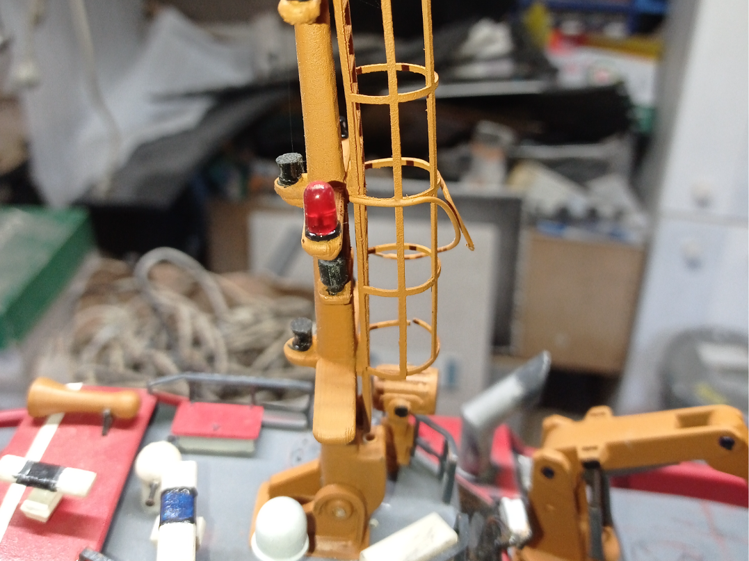 3D Mast Model with Access Ladder
