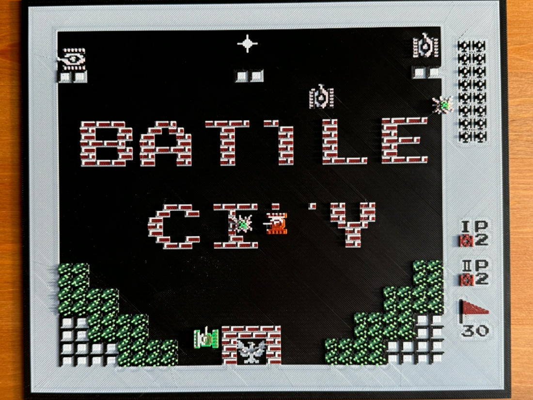 NES - Voxel Battle City