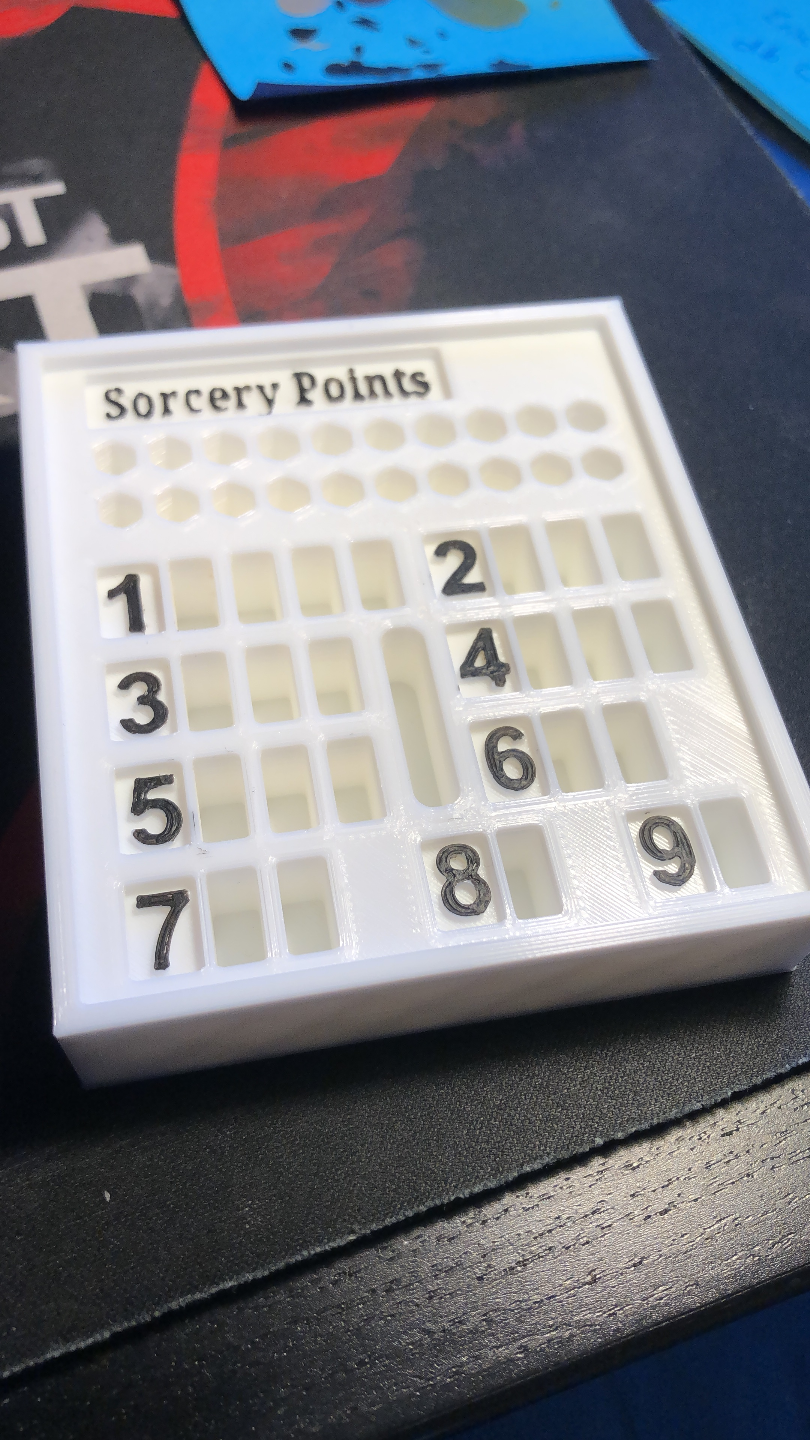 Sorcery points and spellslots
