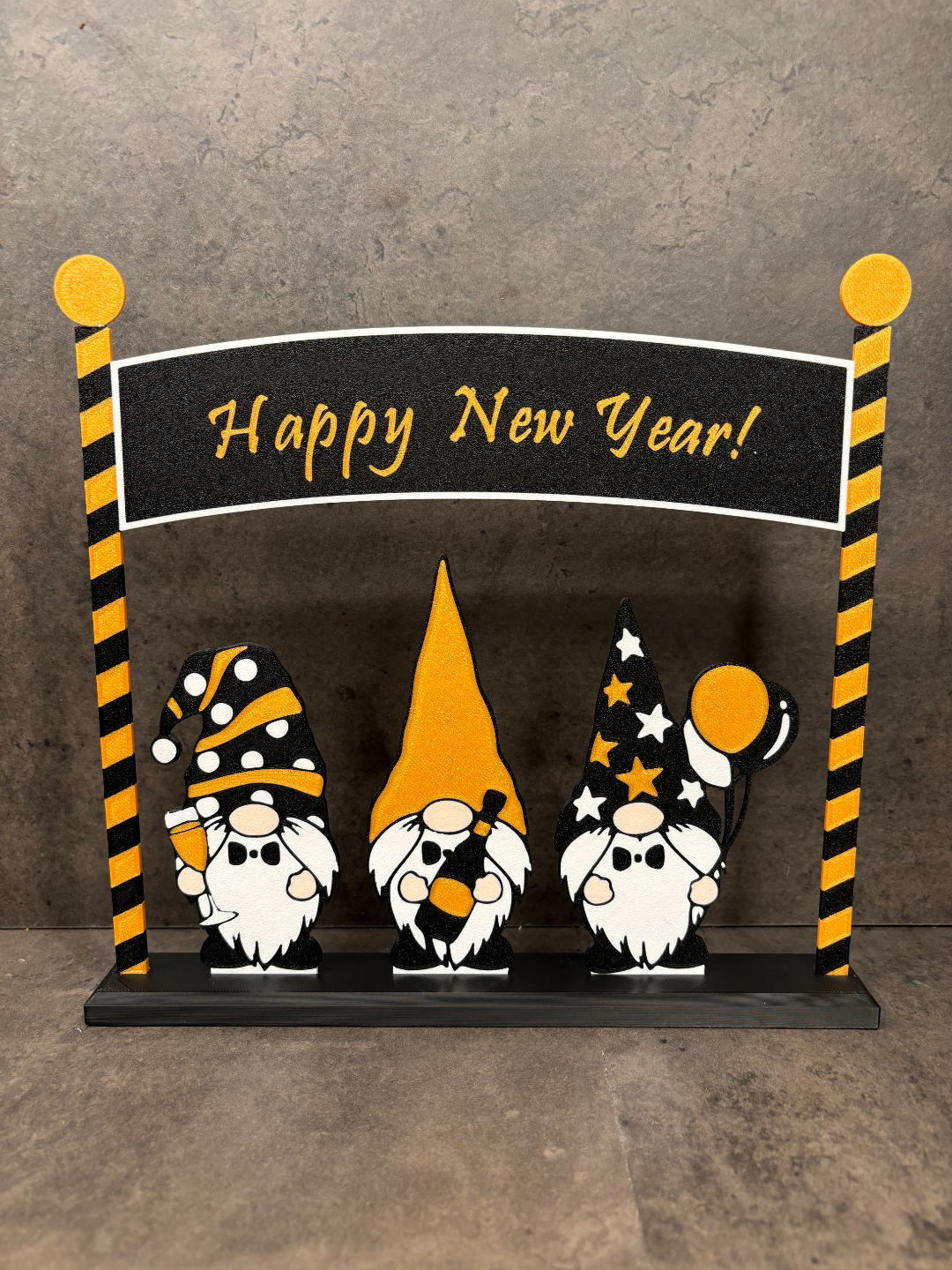 New Years Gnomes Table top