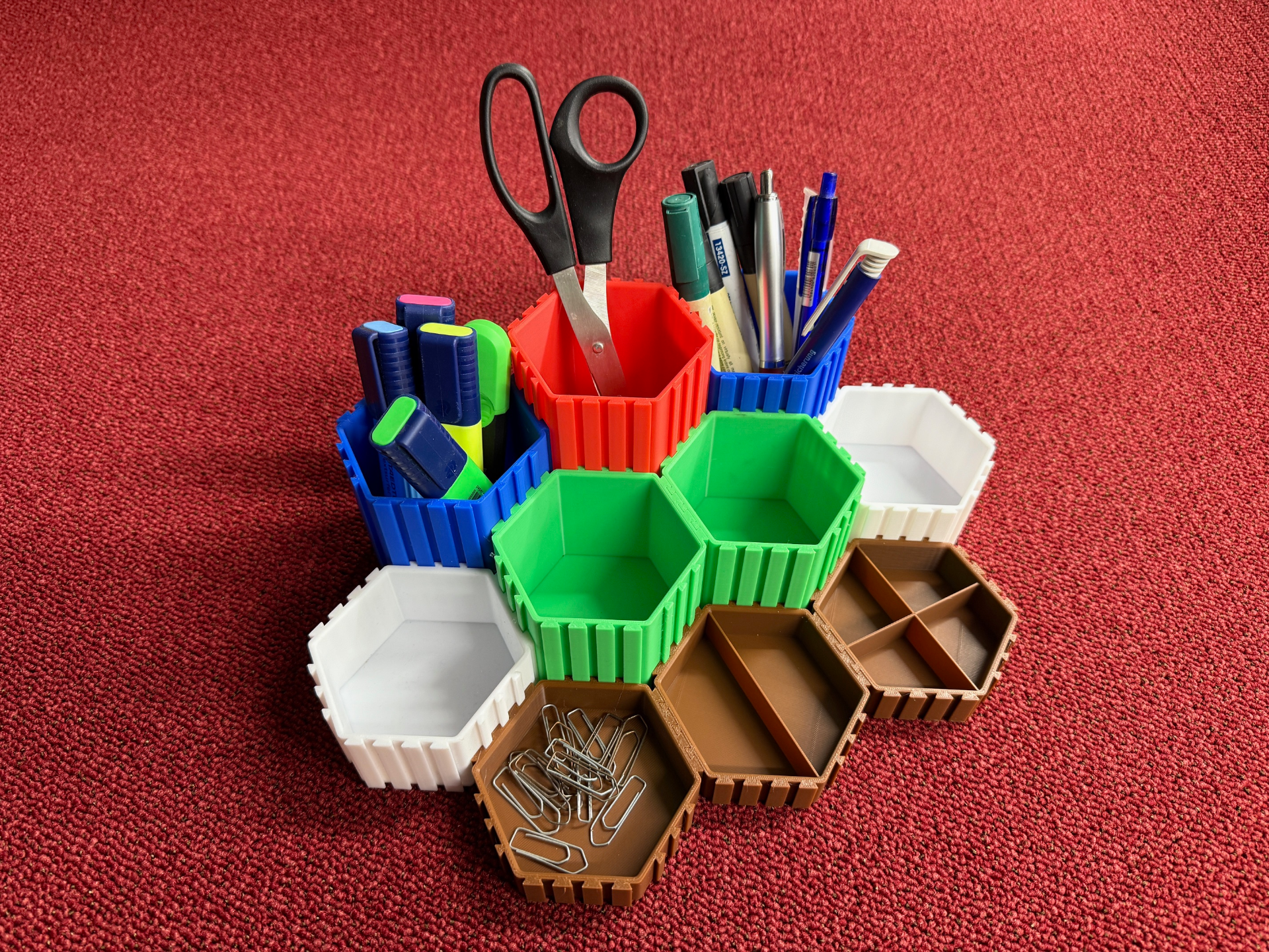 Modular Desk Organizer