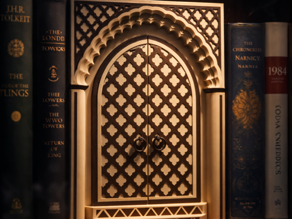 Moroccan door decor