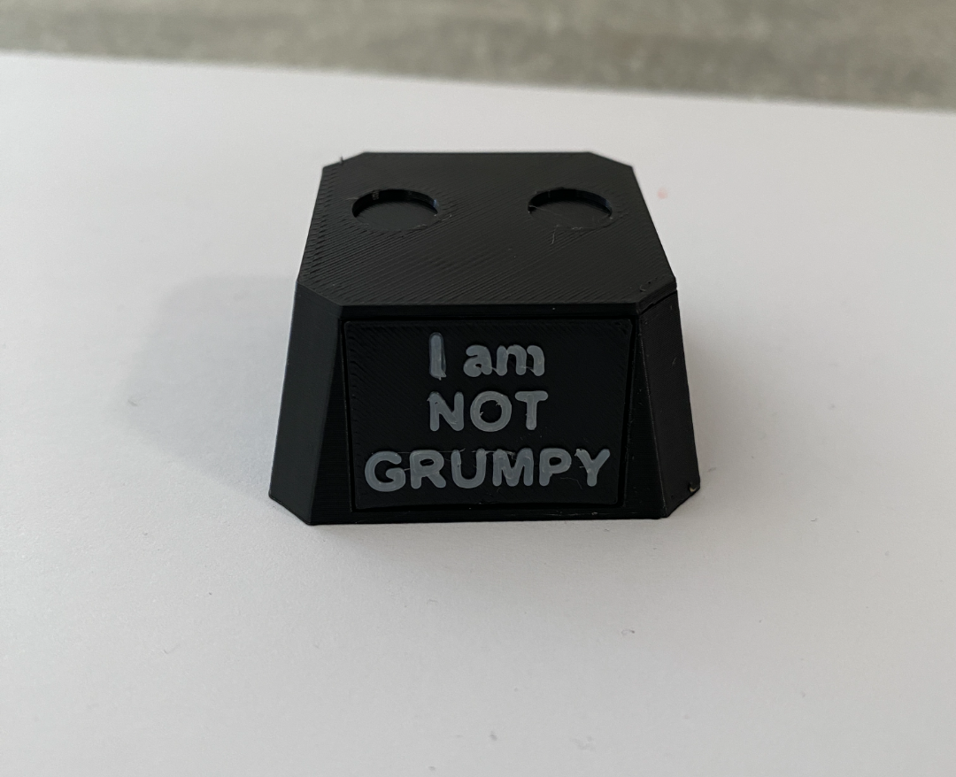 Podium for GRUMPY PIG