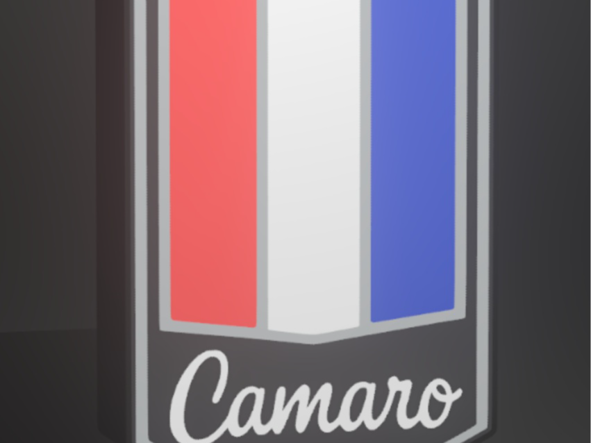 Camaro Emblem Light box