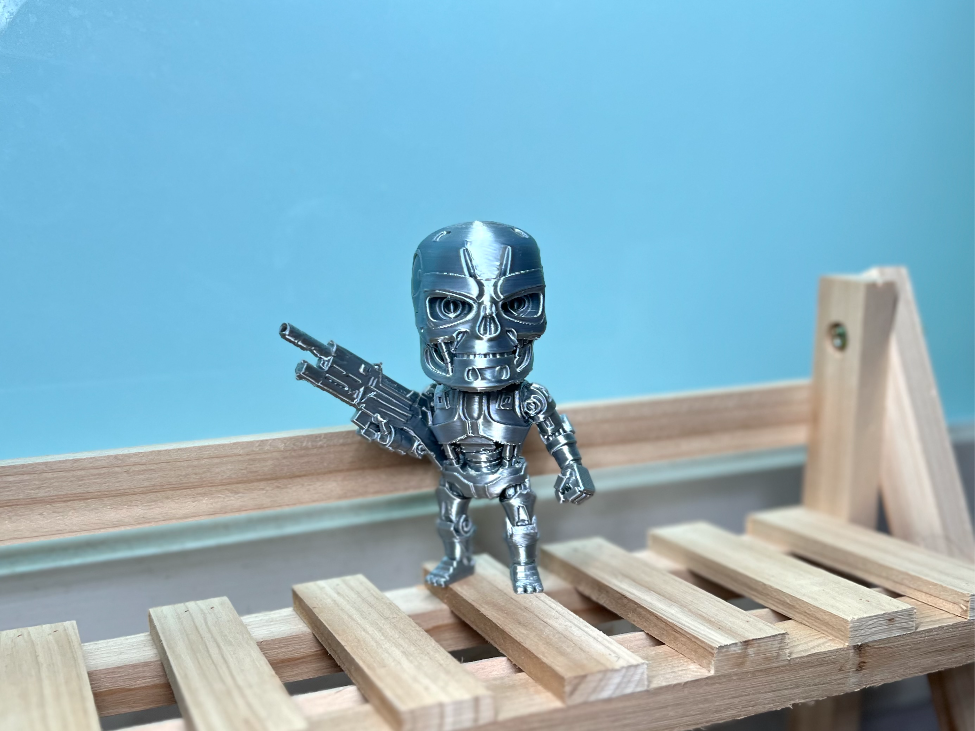 Cute T-800 Endoskeleton from Terminator