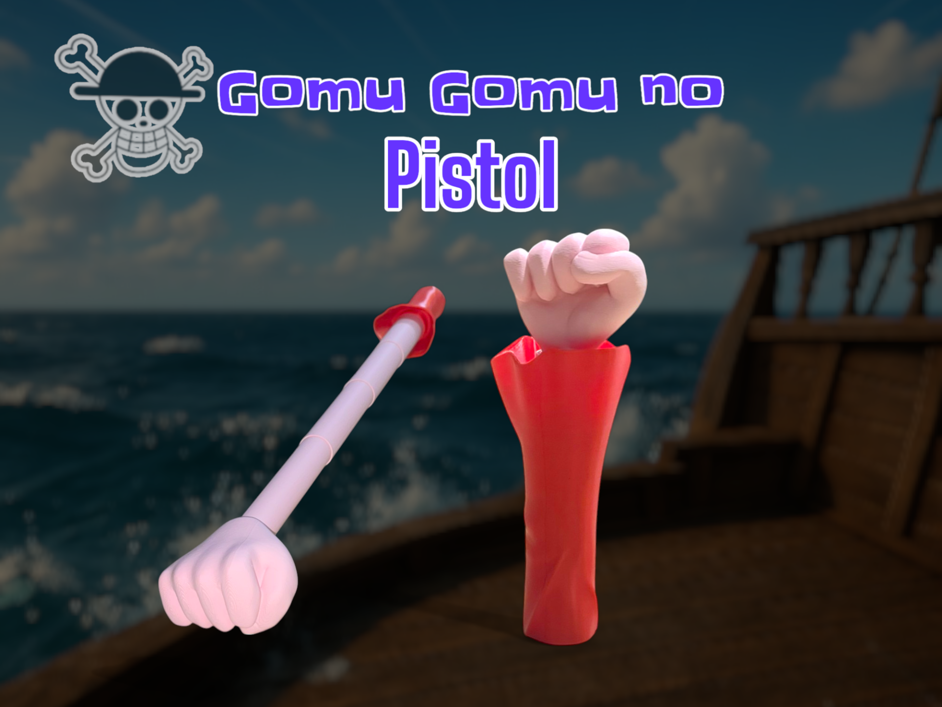 Gomu Gomu no Pistol / Retractable Sword