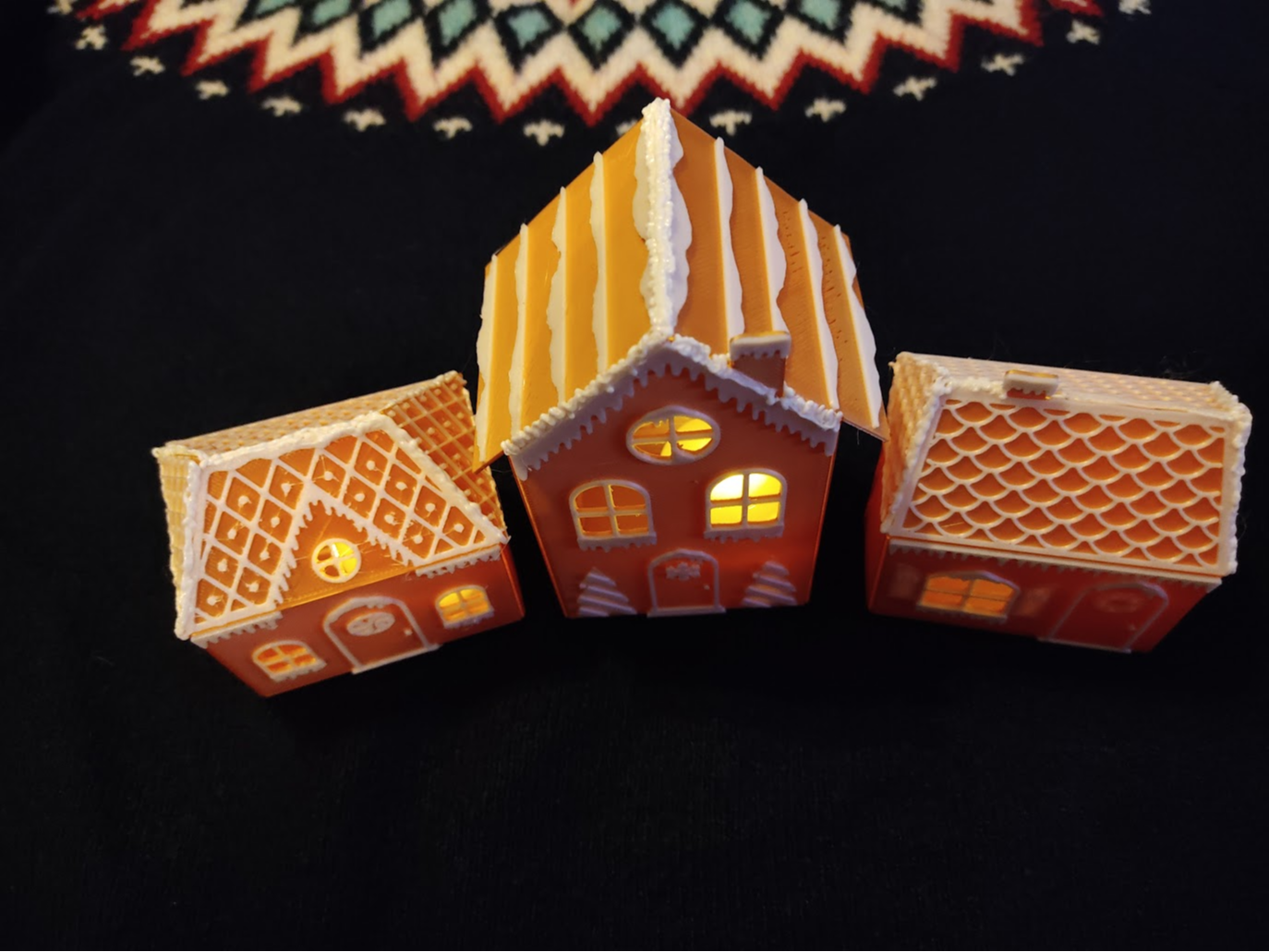 Missing parts - Mini Paper Bag Gingerbread Houses