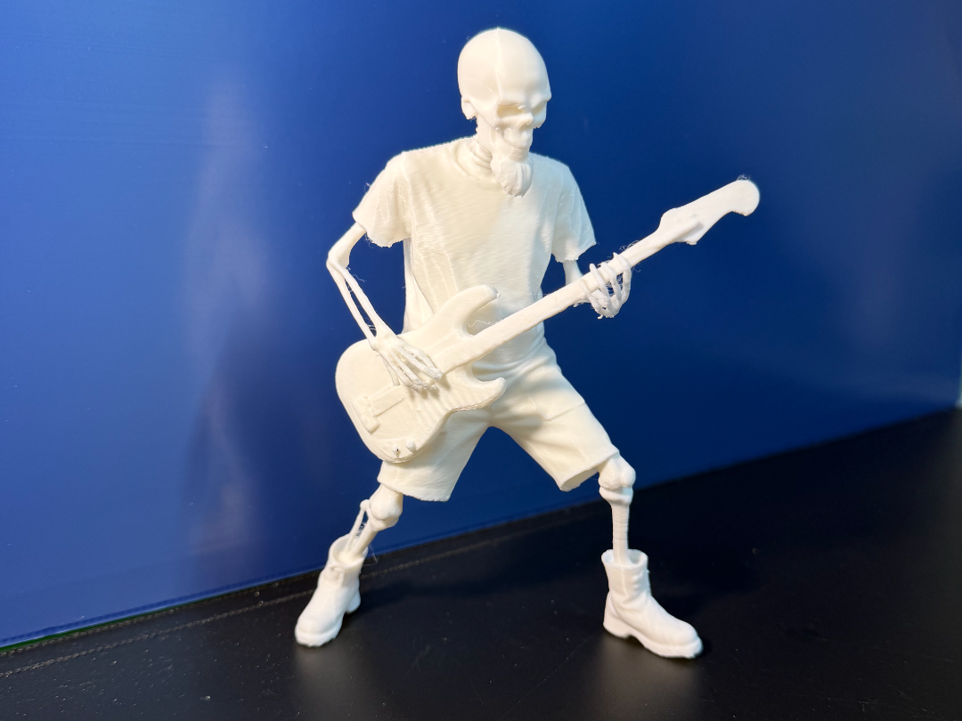 Skeleton Bass Guitarist