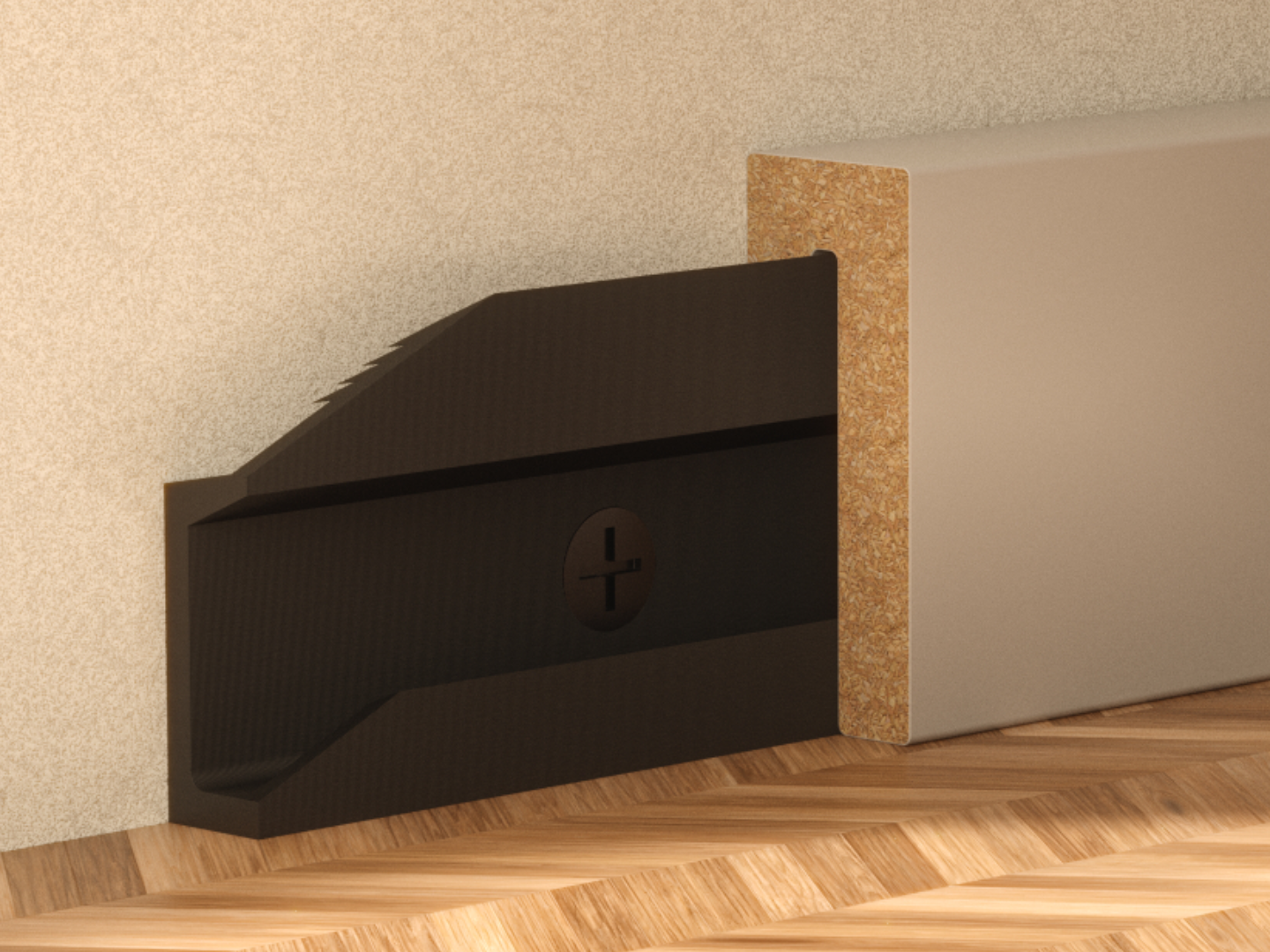 Skirting Board Clip