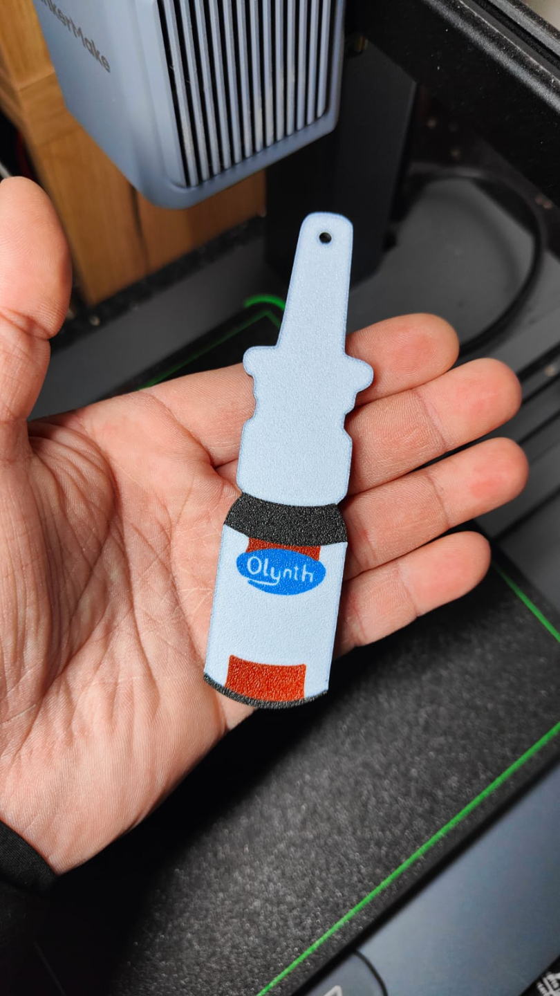 Nasal Spray Olynth Keychain