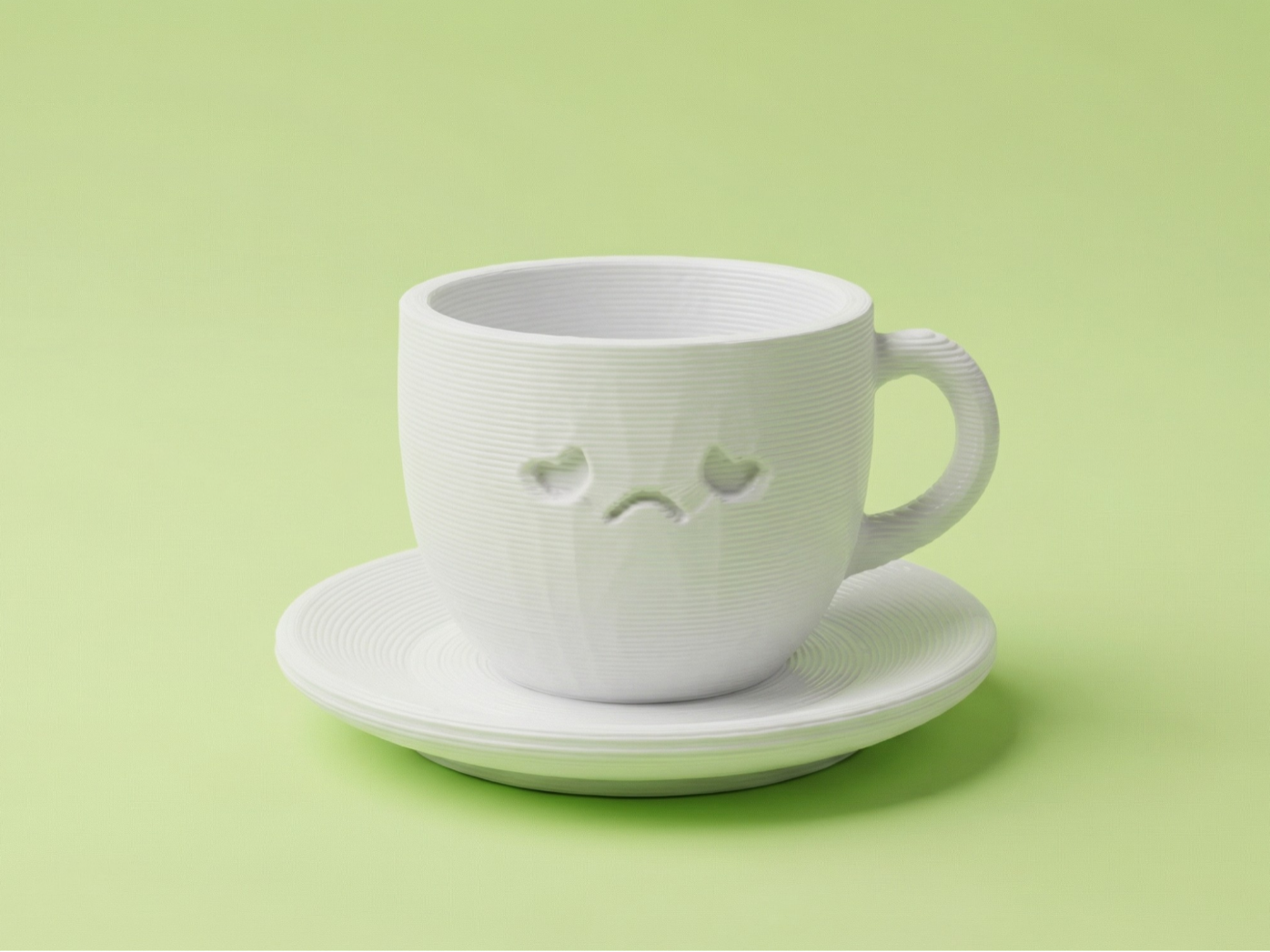 Sad Coffee Cup – Relatable Mood Mug Figurine