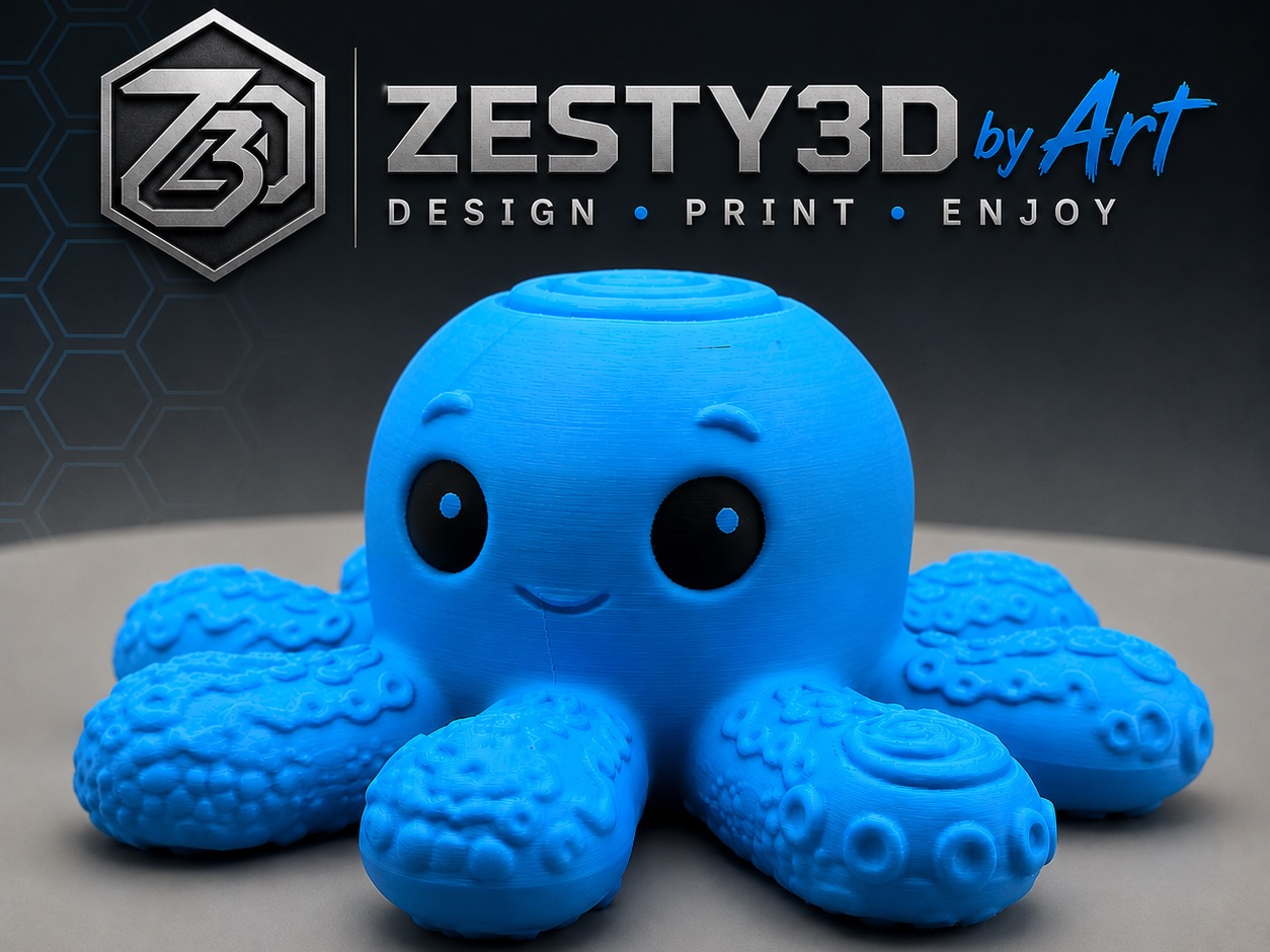 Octopus Sensory Buddy – Calming Tactile Companion