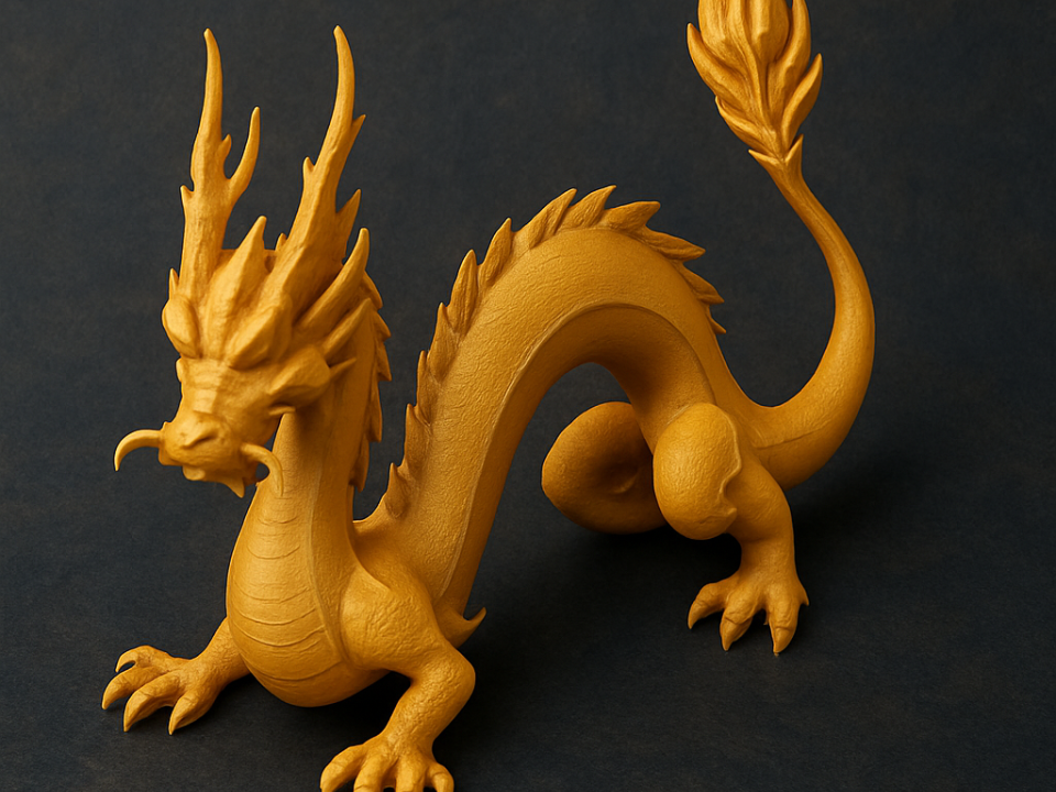 Majestätischer Drache