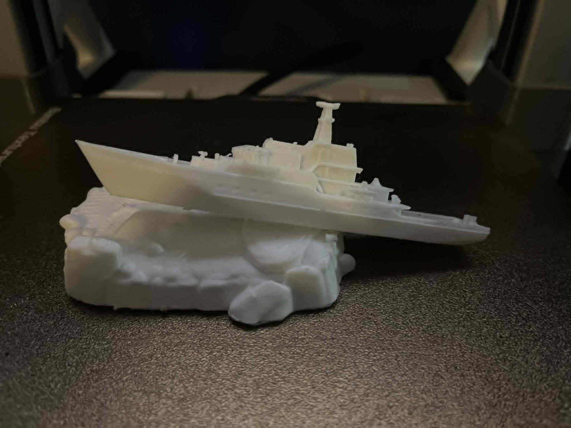 crashed vessel