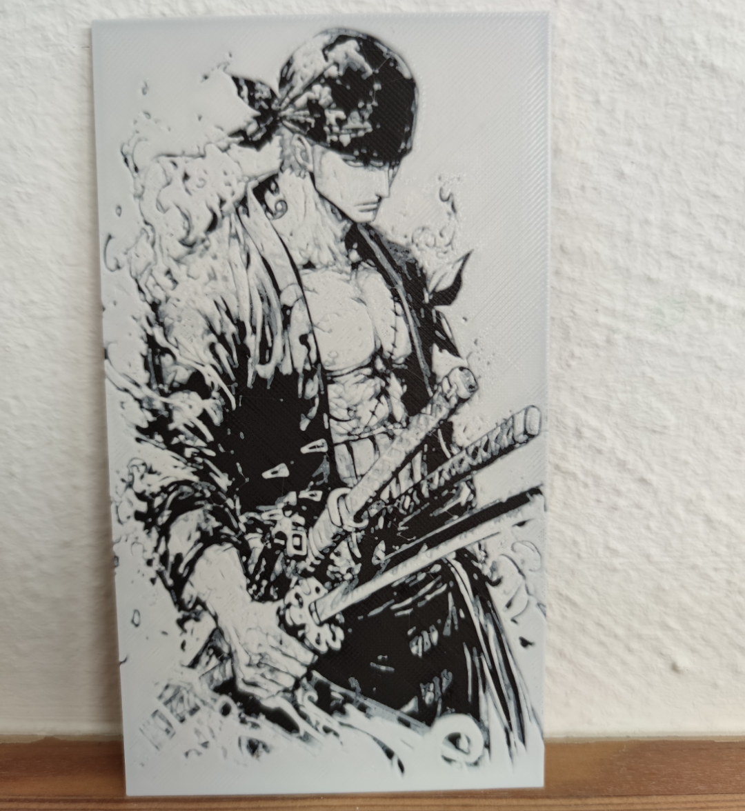 Hueforge Roronoa Zoro
