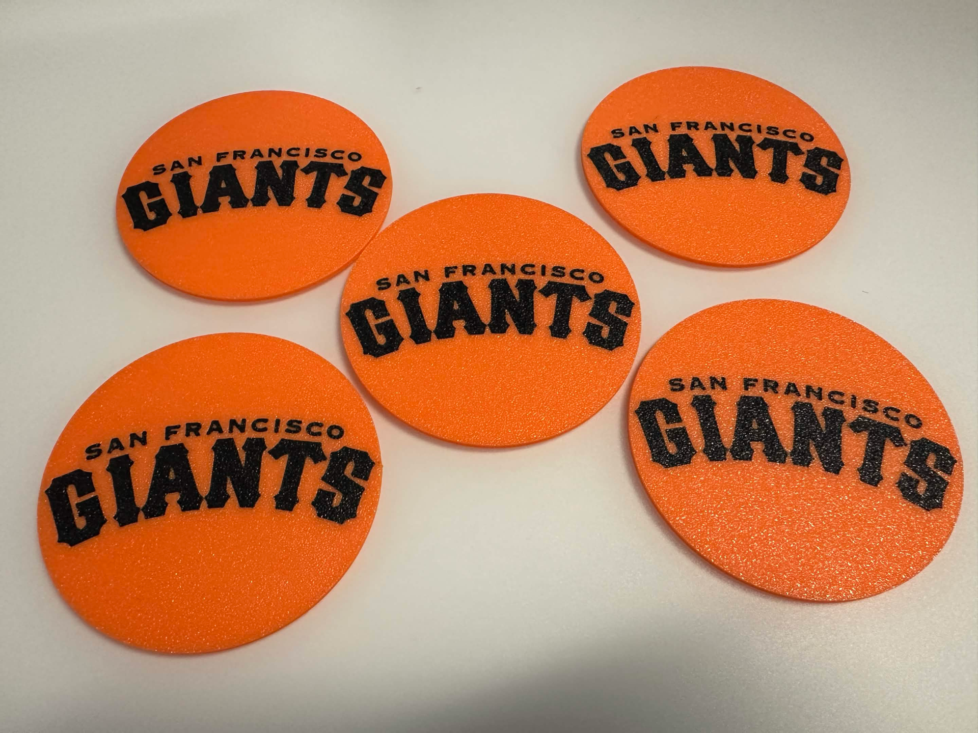 sf giants coasters