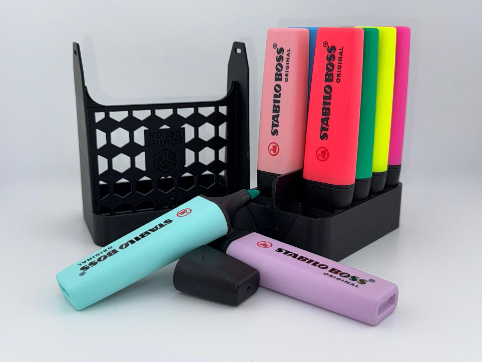 STABILO Boss Transport Box & Desk Organizer (10x)