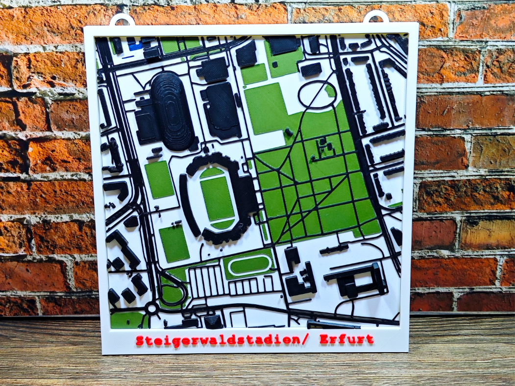 Steigerwaldstadion - FC Rot-Weiß Erfurt 3DMiniatur