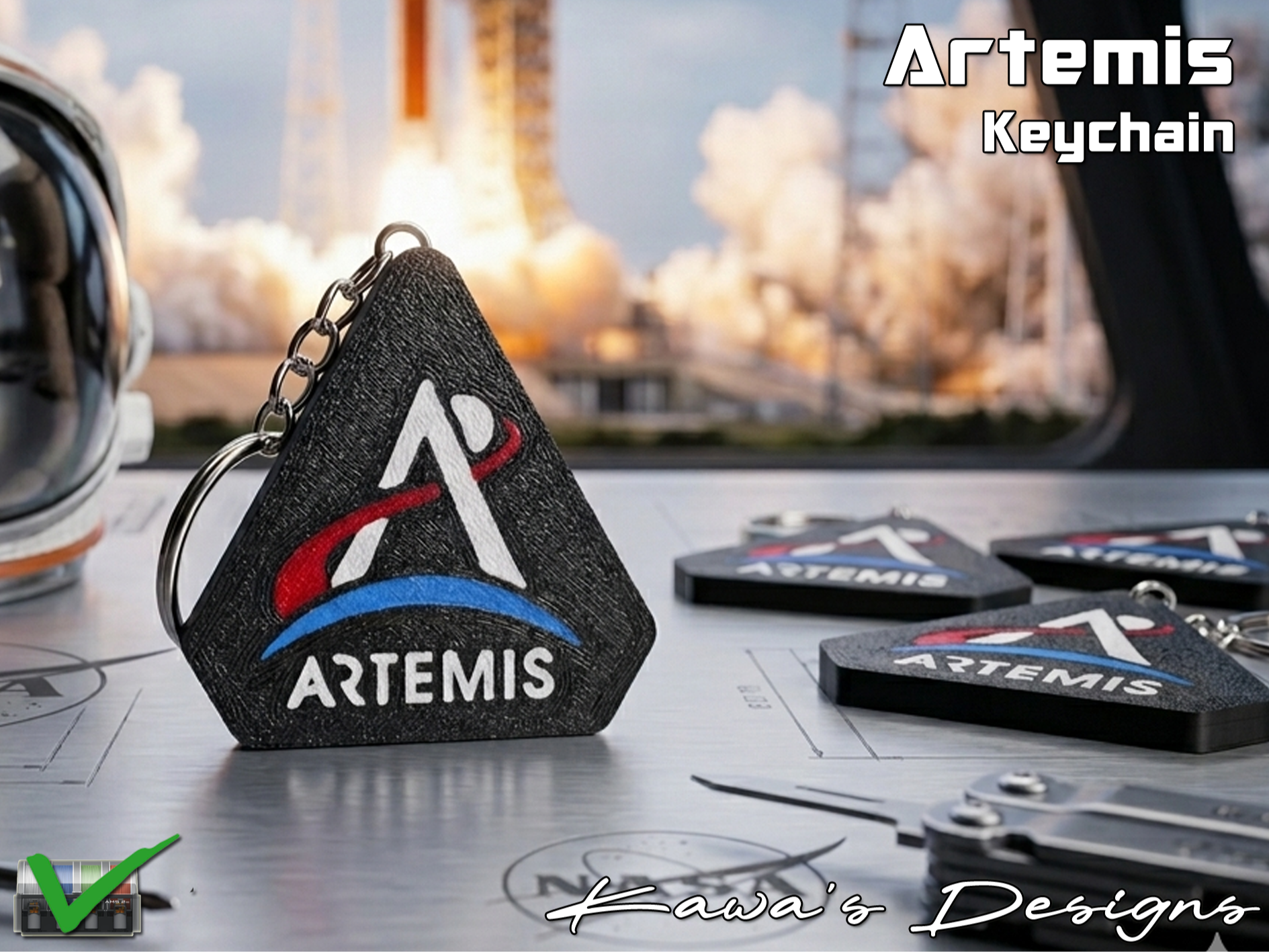 Artemis Keychain