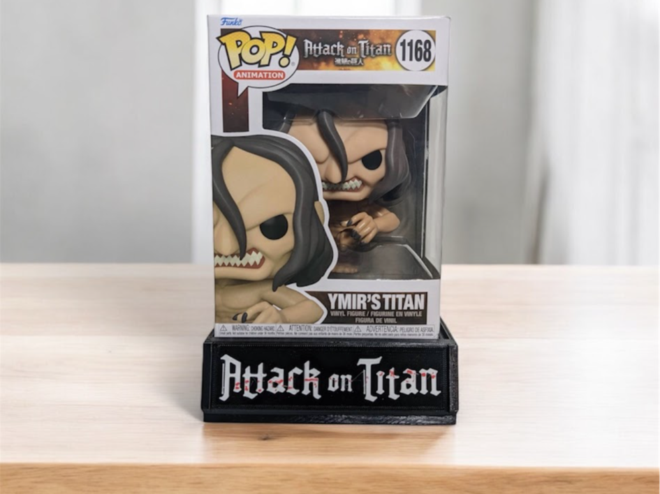 Attack on Titan Funko Toy Stand – LED Ready