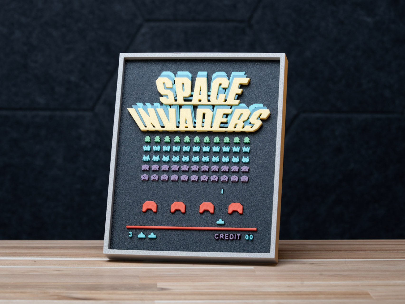 Space Invaders Frame (No Support, No AMS, No Glue)