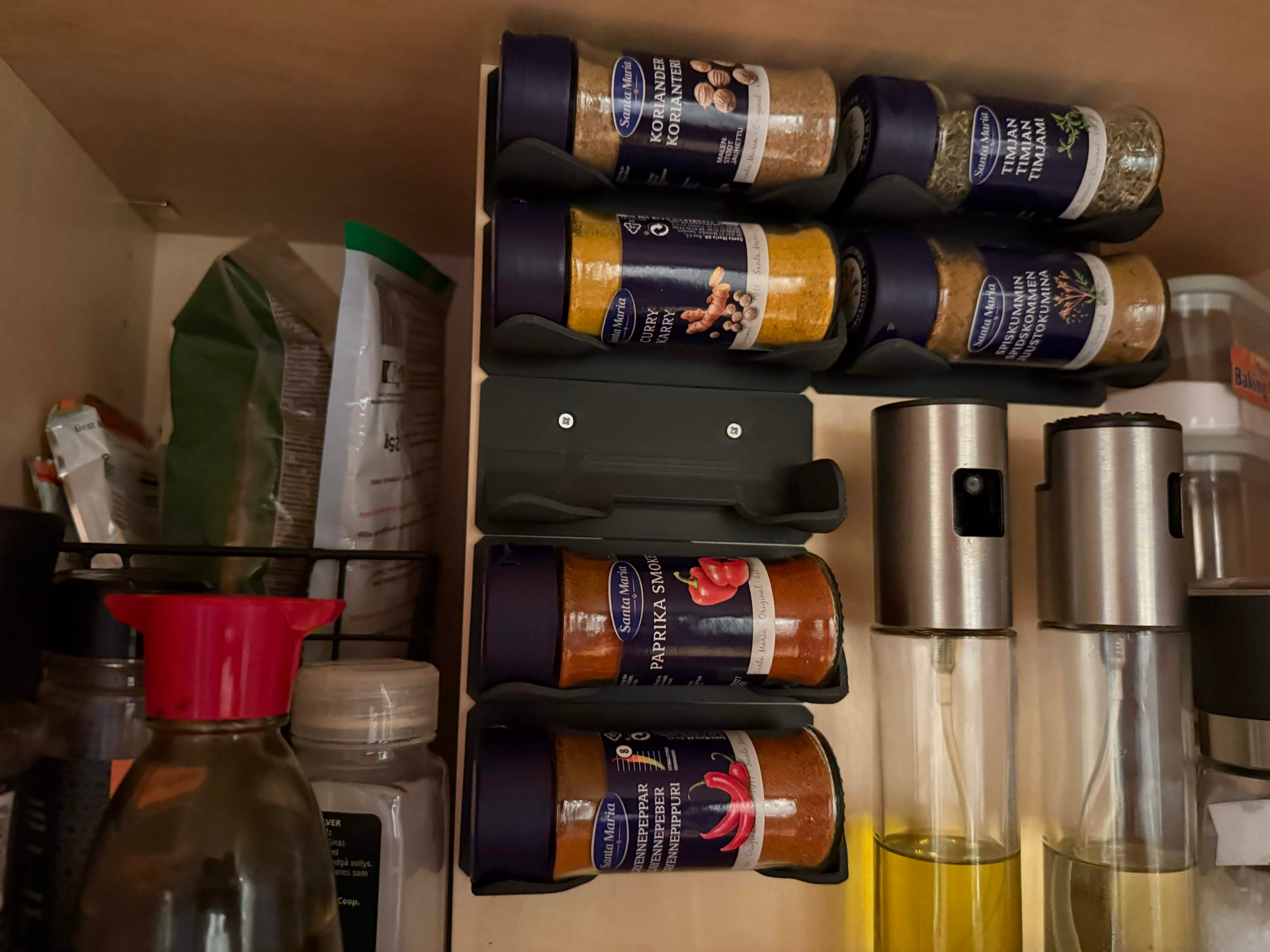 Wall Mount Spice Holder (Santa Maria)