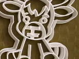 rendeer cookie cutter