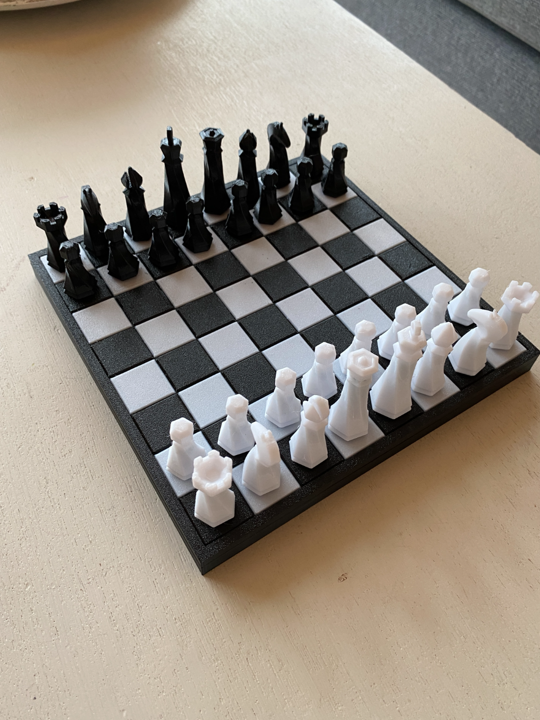 Hexagonal chess set - board + pieces complete game