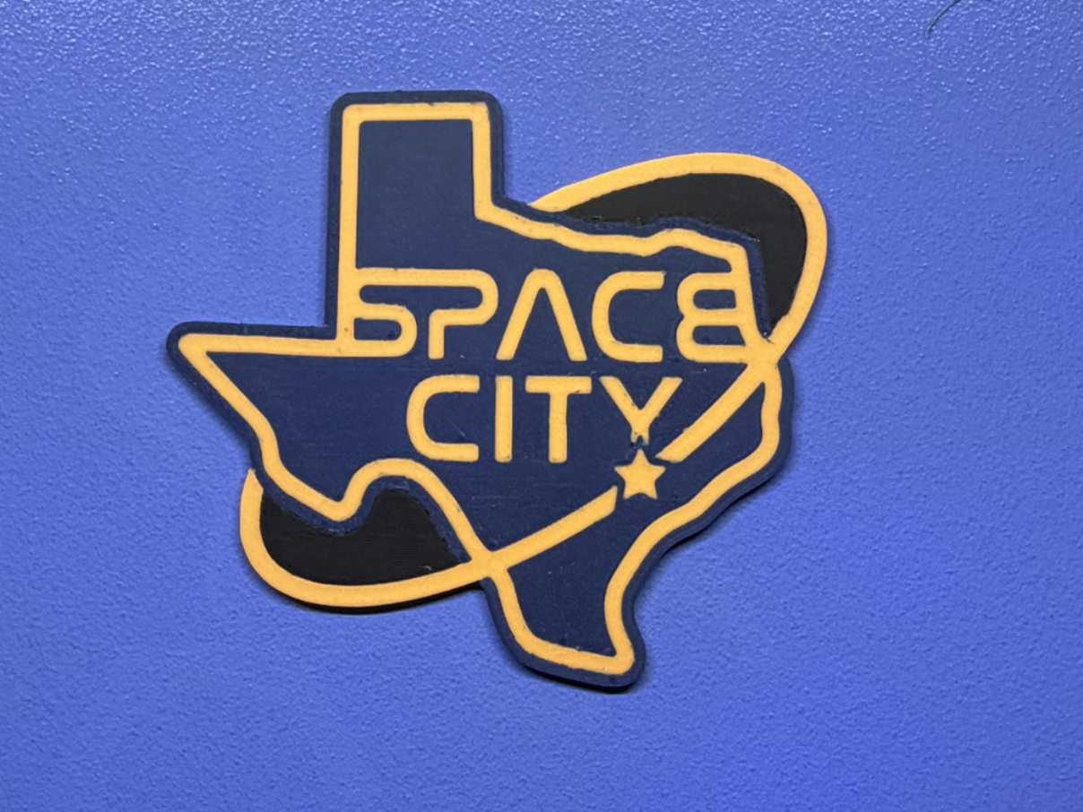 Houston City Connect Keychain