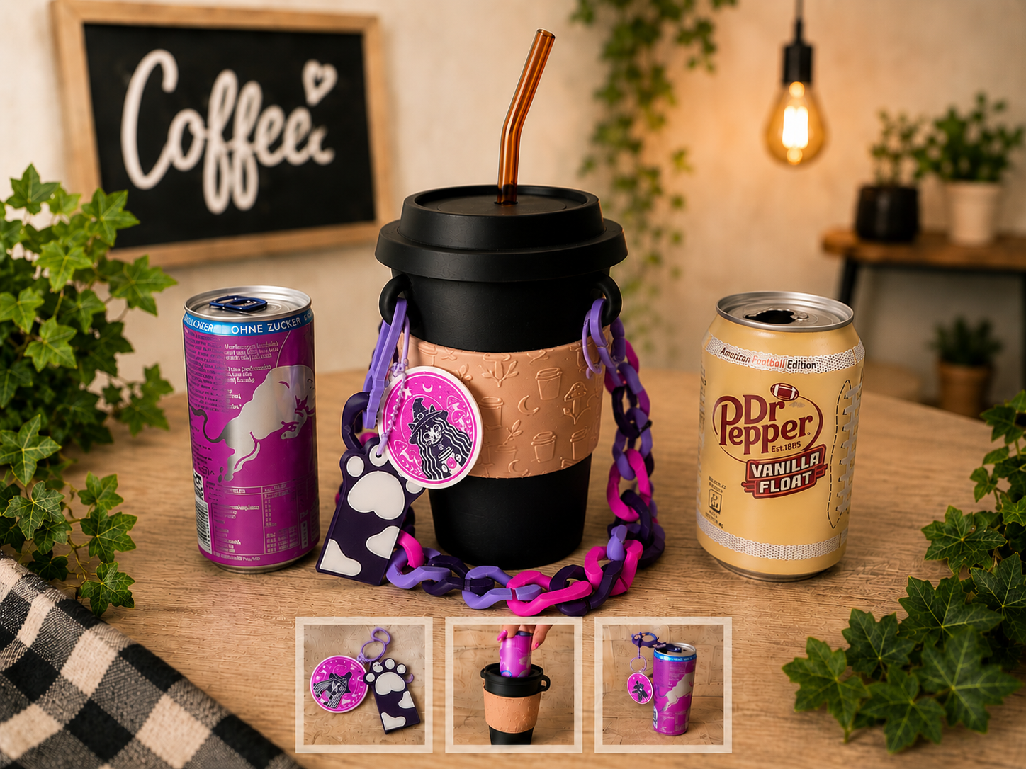 Multifunktionaler CoffeeCup & CanHolder