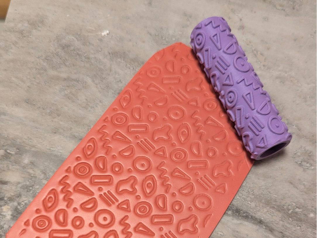 Funky Shapes Texture Roller