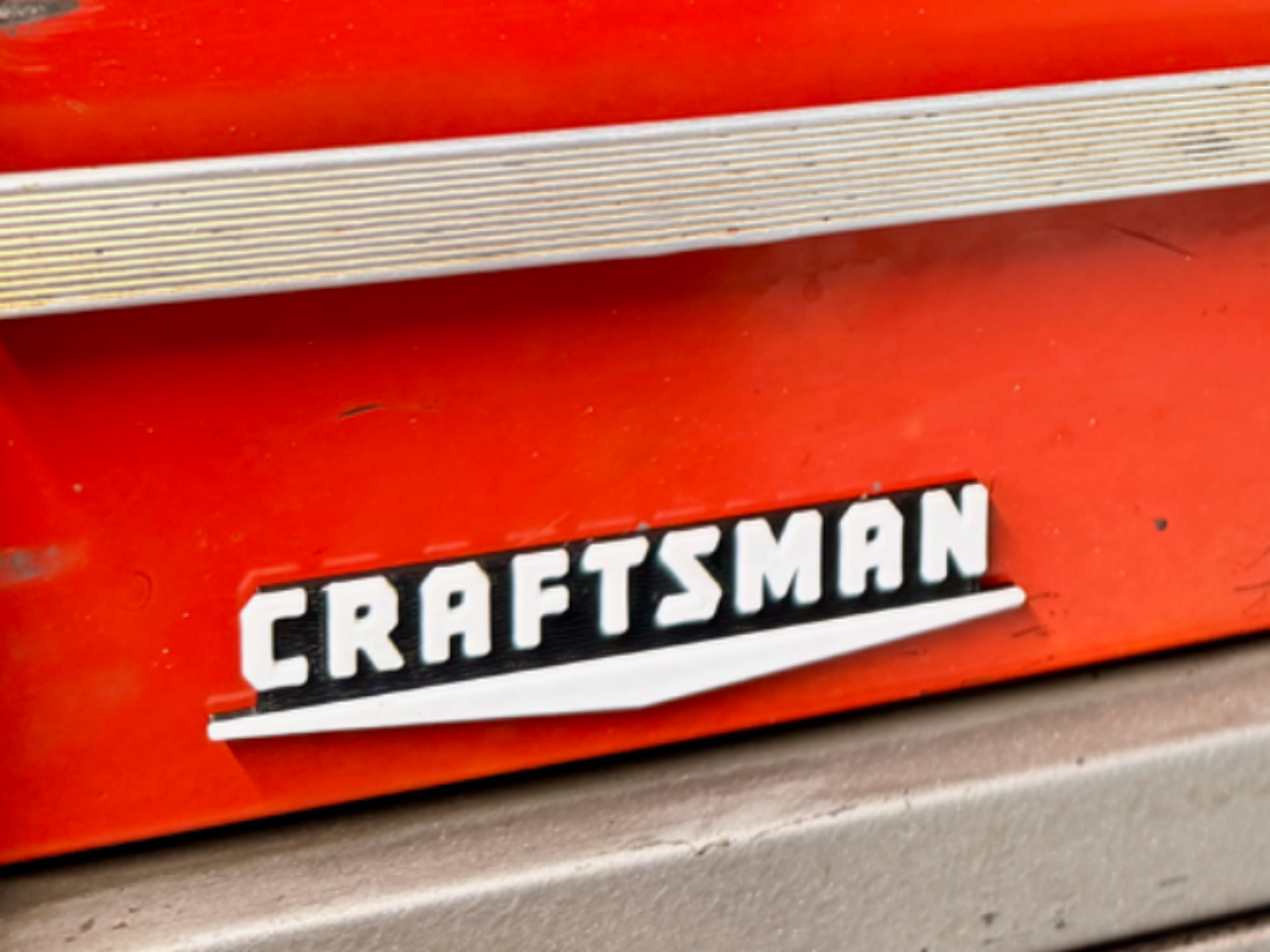 Craftsman Vintage Toolbox Replacement Emblem