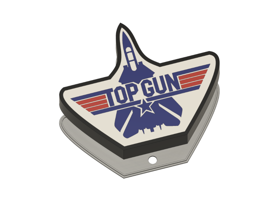 Boite lumineuse TOP-GUN