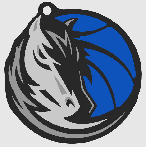 Dallas Mavericks keychain