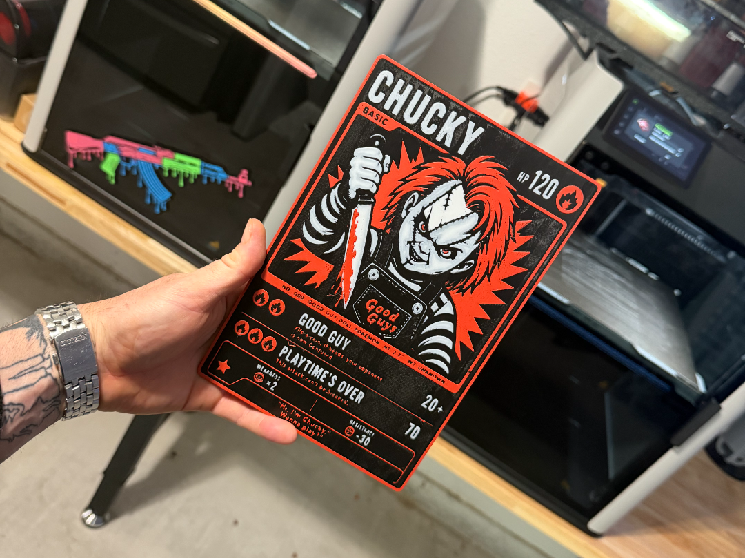 Chucky Oversized Pokémon Card