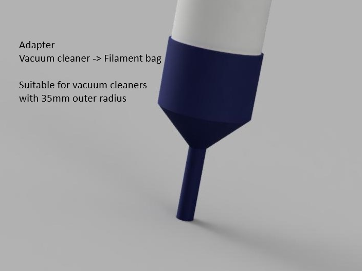 Staubsauger adapter für Vakumbeutel