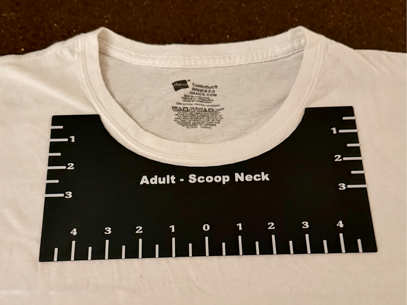Tshirt Guide Ruler